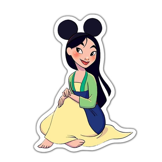 Disney Park Princess Flat Back Planar Resin - Mulan