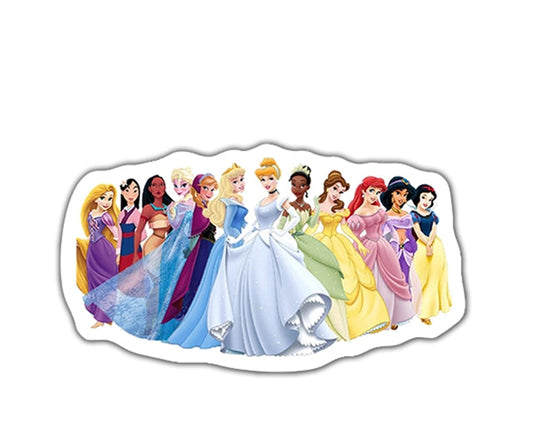 Disney Princess Flat Back Planar Resin