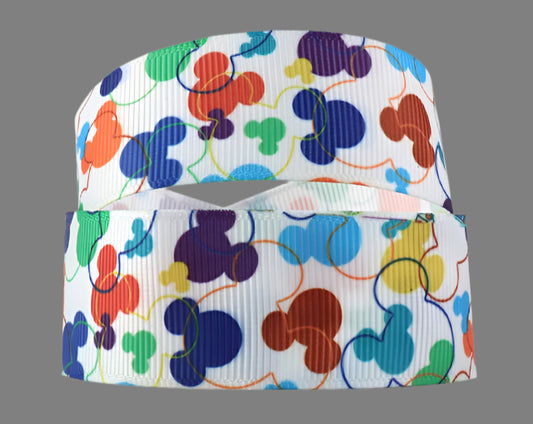 Disney Mickey Icon Grosgrain Ribbon