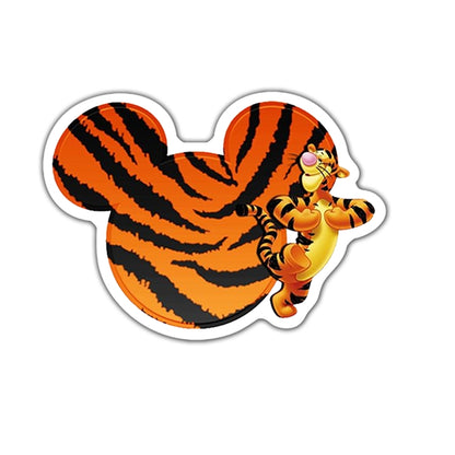 Disney Tigger Flat Back Planar Resin - Hidden Mickey
