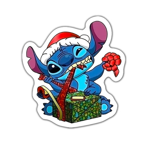 Disney Christmas Flat Back Planar Resin - Stitch
