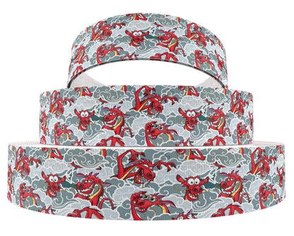 Disney Mulan's Mushu Grosgrain Ribbon
