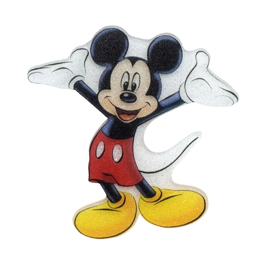 Disney Mickey Mouse Flat Back Planar Resin Glitter