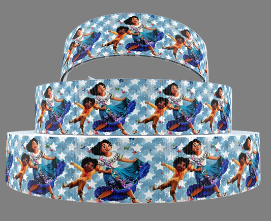 Disney Encanto Grosgrain Ribbon - Mirabel and Antonio