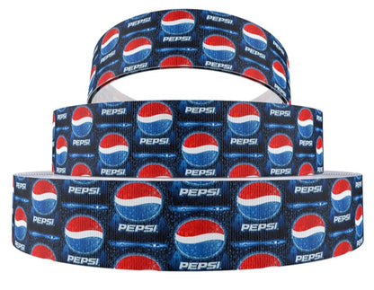 Pepsi Grosgrain Ribbon