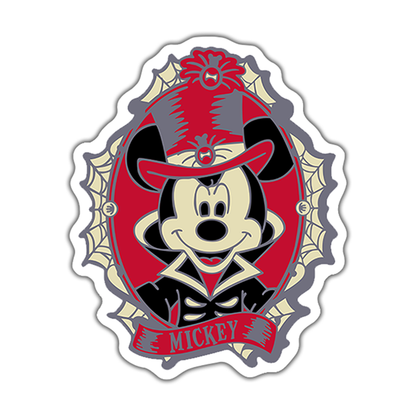 Disney Haunted Mansion Flat Back Planar Resin - Mickey Mouse
