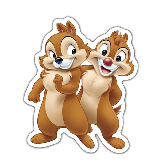 Disney Chip and Dale Flat Back Planar Resin
