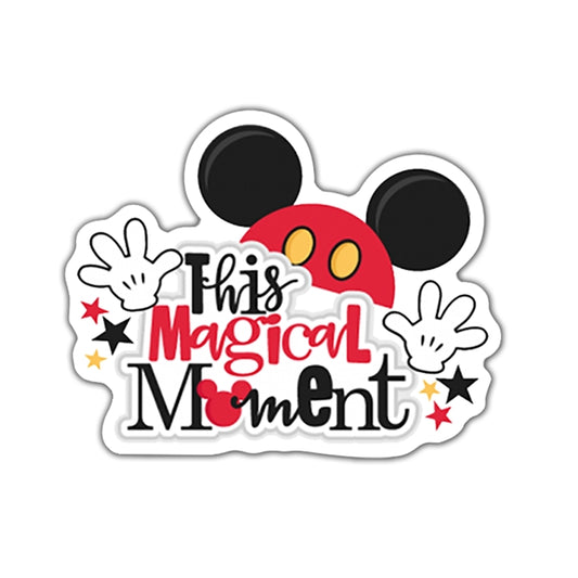 Disney Magical Moment Flat Back Planar Resin - Mickey Mouse