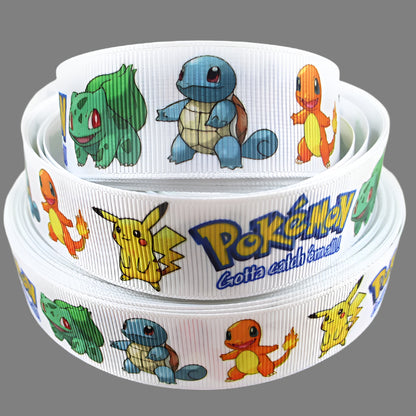 Pokemon Grosgrain Ribbon