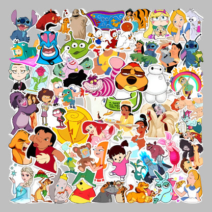Disney Character Collage Stickers