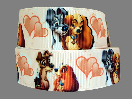 Disney Lady and the Tramp Grosgrain Ribbon