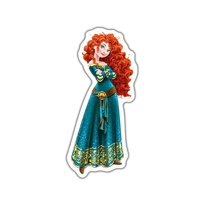 Disney Brave Flat Back Planar Resin - Merida