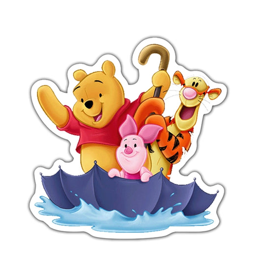 Winnie the Pooh Flat Back Planar Resin