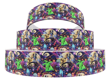 Disney Nightmare Before Christmas Grosgrain Ribbon