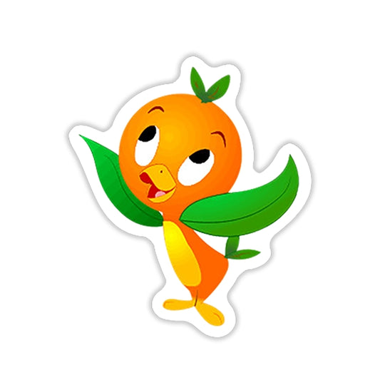 Disney Orange Bird Flat Back Planar Resin