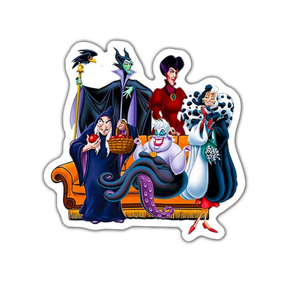 Disney Villains Flat Back Planar Resin