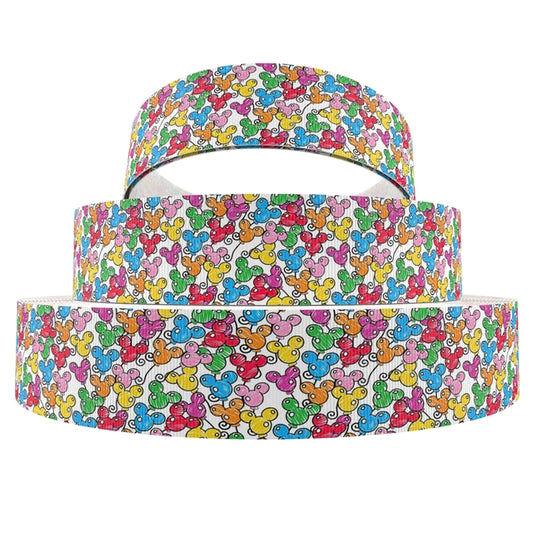 Disney Park Grosgrain Ribbon - Mickey Balloons