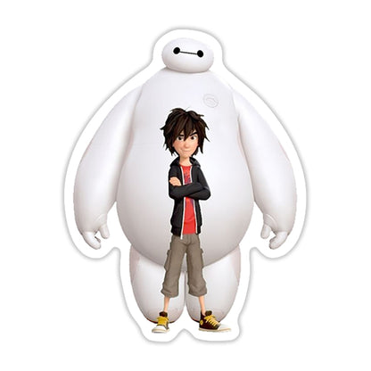 Disney Big Hero Six Flat Back Planar Resin - Baymax and Hiro