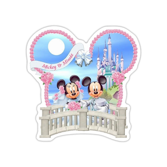 Disney Mickey and Minnie Mouse Flat Back Planar Resin