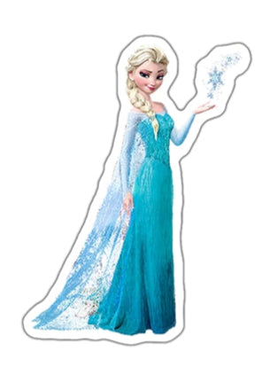 Disney Frozen Flat Back Planar Resin - Queen Elsa