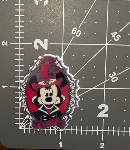 Disney Haunted Mansion Flat Back Planar Resin - Mickey Mouse