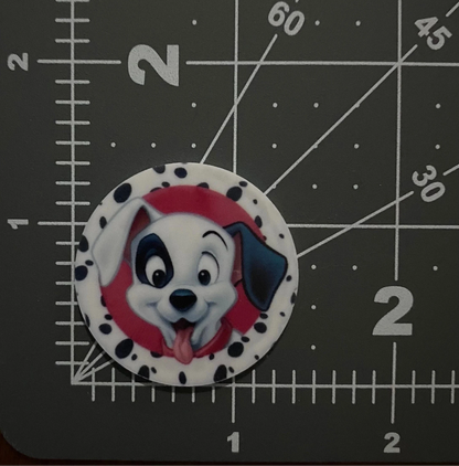 101 Dalmatians Flat Back Planar Resin - Lucky