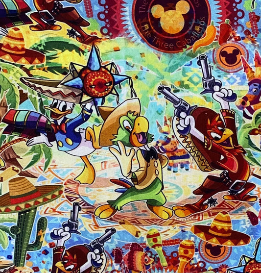 Disney Three Caballeros Fabric