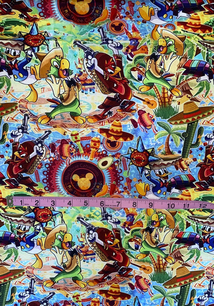 Disney Three Caballeros Fabric