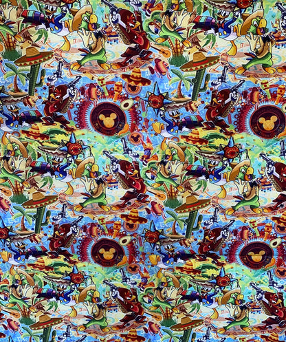 Disney Three Caballeros Fabric