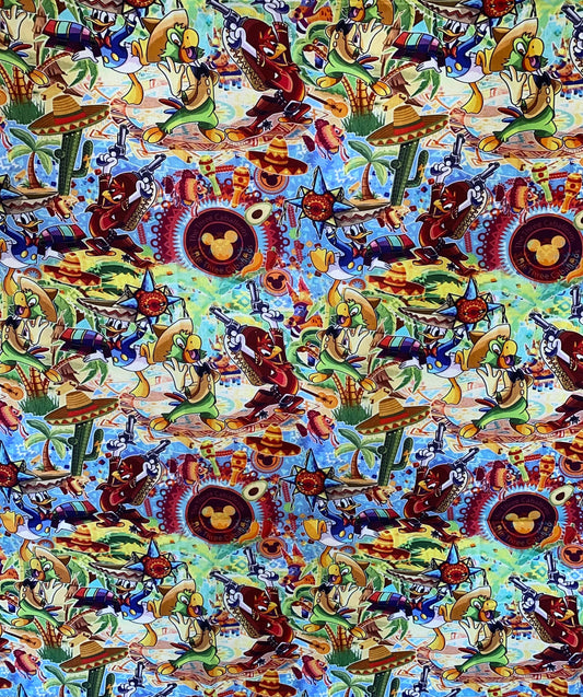 Disney Three Caballeros Fabric