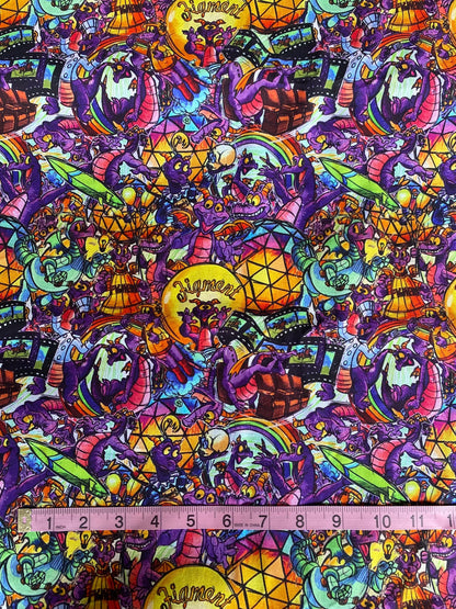 Disney Figment Fabric