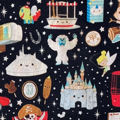 Disney Attraction Park Fabric