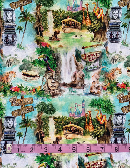 Disney Jungle Cruise Fabric