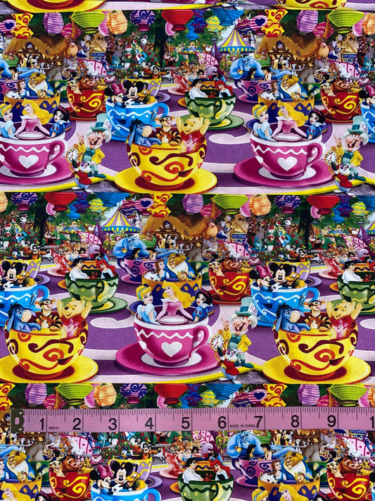 Disney Teacups Fabric