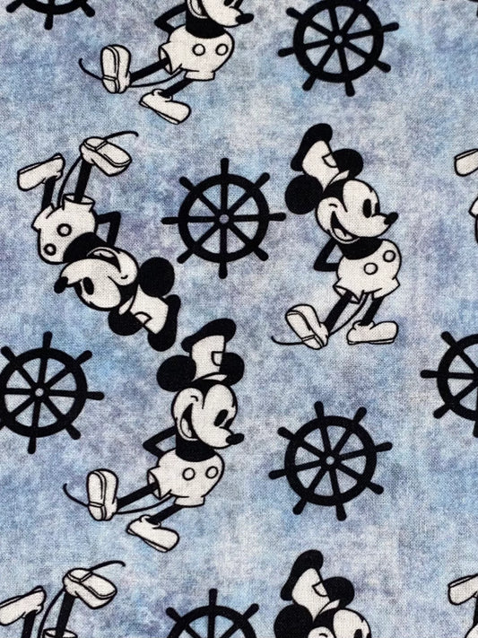 Disney Steamboat Willie Fabric