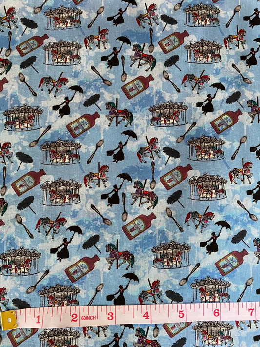 Disney Mary Poppins Fabric