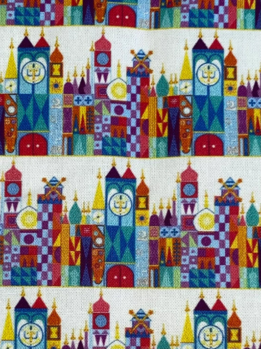 Disney It's a Small World Fabric