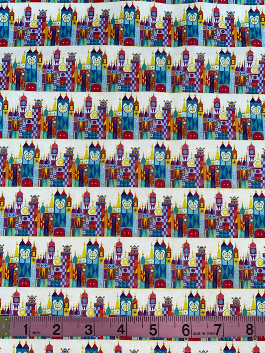 Disney It's a Small World Fabric