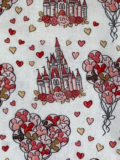 Disney Love is in the Air Fabric