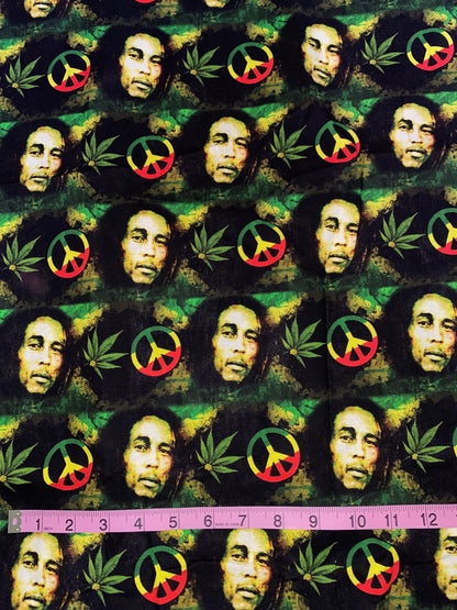 Bob Marley Fabric