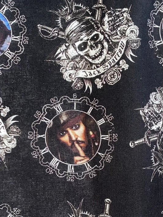 Disney Jack Sparrow Fabric