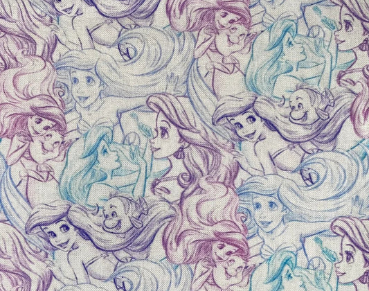 Disney Little Mermaid Fabric