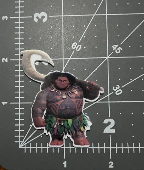 Disney Moana Flat Back Planar Resin - Maui