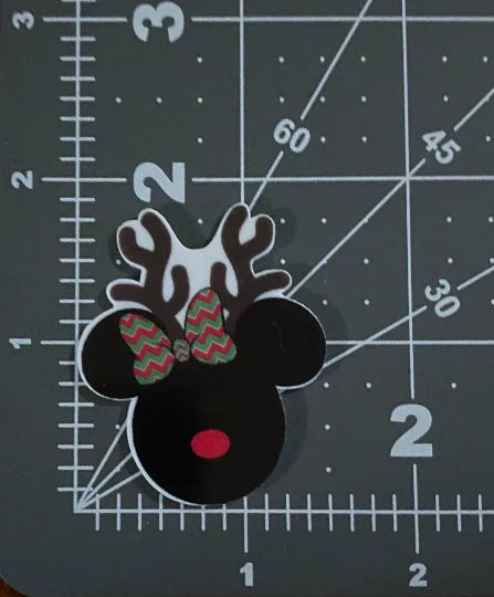Disney Christmas Flat Back Planar Resin