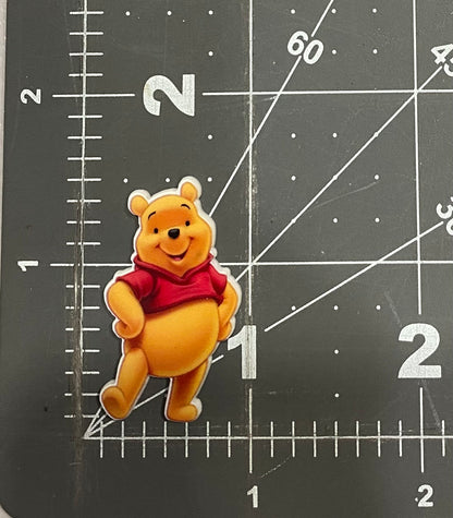 Winnie the Pooh Flat Back Planar Resin - Pooh Bear