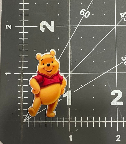 Winnie the Pooh Flat Back Planar Resin - Pooh Bear