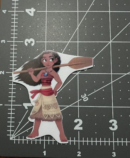 Disney Moana Flat Back Planar Resin