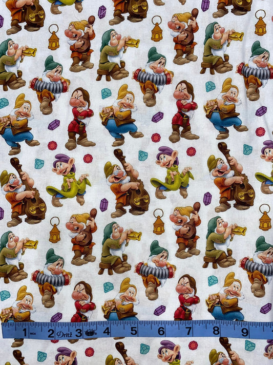 Disney Snow White and the Seven Dwarfs Fabric