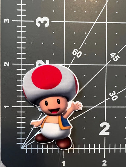 Mario Brothers Flat Back Planar Resins
