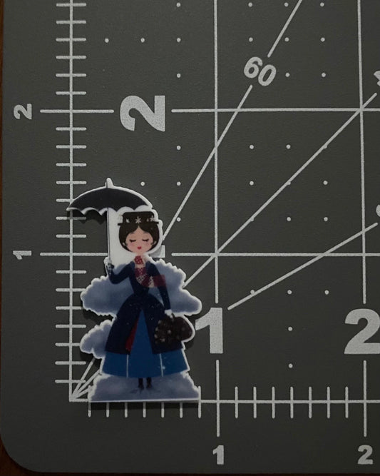 Disney Mary Poppins Flat Back Planar Resin